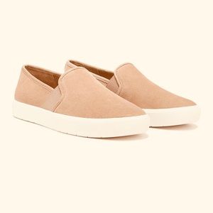 VINCE Blair Women’s Pink Blush Leather Slip On Sneaker Size 8 NEW